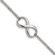 Stainless Steel Polished Infinity Symbol 7.5in Bracelet