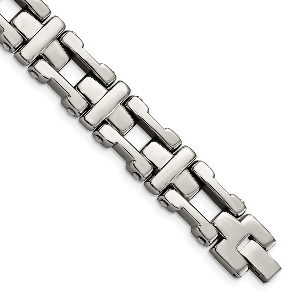 Stainless Steel Polished 8.5in Bracelet