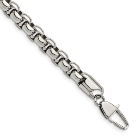 Stainless Steel Polished 9in Bracelet