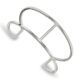 Stainless Steel Polished Cuff Bangle