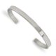 Stainless Steel Polished 5mm Cuff Bangle