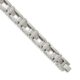 Stainless Steel Brushed and Polished Cross 8.5in Bracelet