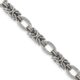 Stainless Steel Polished 8in w/1in ext. Bracelet