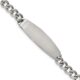 Stainless Steel Polished 8.5in ID Bracelet