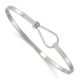 Stainless Steel Polished Flexible 3mm Bangle