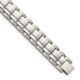 Stainless Steel Brushed and Polished 8.5in Bracelet