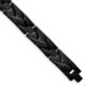 Stainless Steel Polished Black IP-plated  9in Bracelet