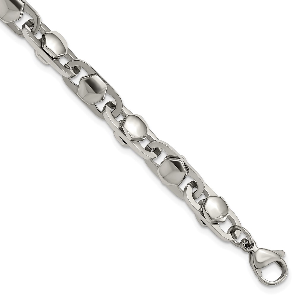 Stainless Steel Polished 6.50mm 8.25in Bracelet