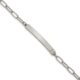 Stainless Steel Polished 6.5in w/1.25in ID Bracelet