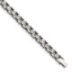Stainless Steel Polished w/CZ 7.5in Bracelet