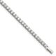 Stainless Steel Polished w/CZ 7.5in Tennis Bracelet