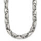 Stainless Steel Brushed and Polished 20in Necklace
