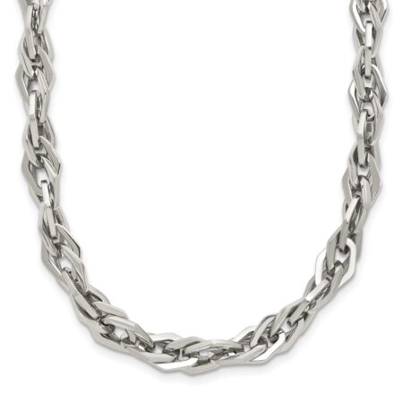 Stainless Steel Polished 24in Necklace