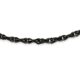 Stainless Steel Polished Black IP-plated 24in Necklace