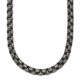 Stainless Steel Antiqued 24in Box Chain