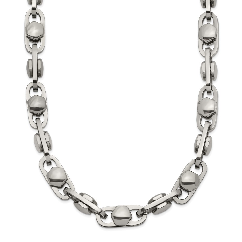 Stainless Steel Polished 6.50mm 24in Necklace